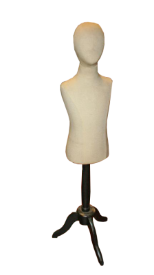 Busto sartoriale in stoffa ragazzo